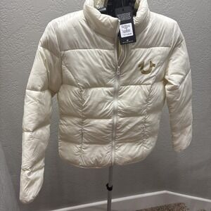 True Religion Slim Puffer  HS Jacket Woman's Sz Medium 6000014